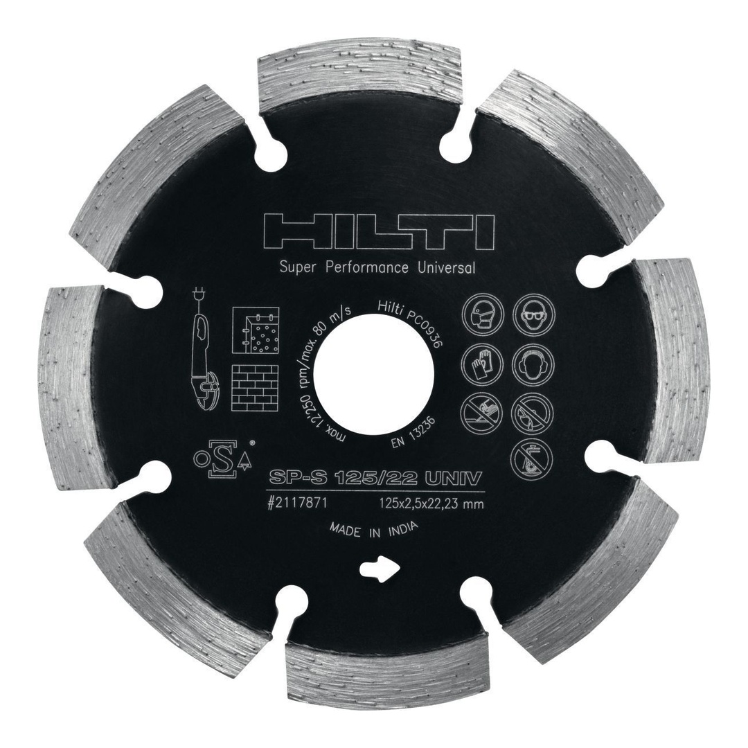 Алмазный диск 125/22 SP HILTI универсальный