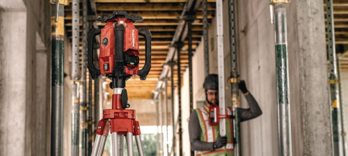 Комплект Ротационный лазер HILTI PR 40-22 (2399578) + ЗУ (2388393) + Батарея (2251351) фото 5